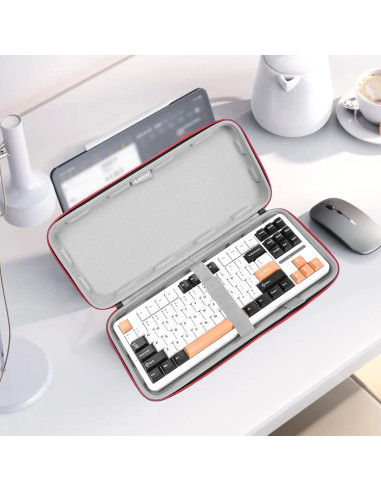 Funda Dura RLSOCO para Teclados Mecánicos 87 Teclas - 36.8x15x4cm