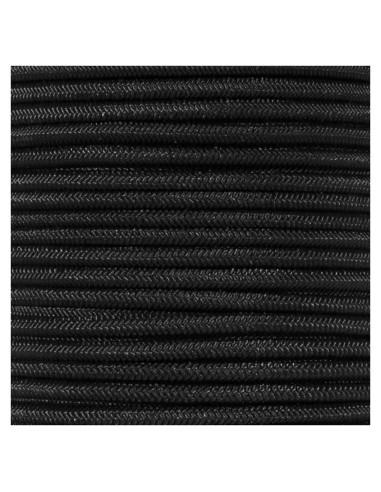 Cuerda Bungee Paracord Planet 7,62 m Nylon Negra