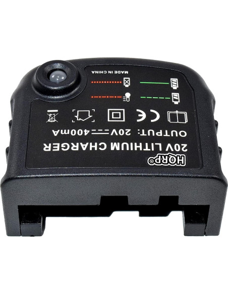 Cargador de Batería Li-Ion 20V HQRP para Black and Decker Cargador de Batería Li-Ion 20V HQRP para Black and Decker
