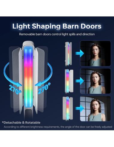 ZHIYUN CINEPEER CF100 Luz Stick LED 100W RGB 2700K-6500K
