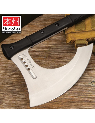 Hacha de Batalla Honshu 68.58 cm Acero Inoxidable con Funda