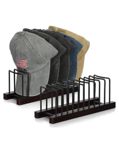 Organizador de Sombreros LOVSTORAGE para 20 Gorras - 2 Set