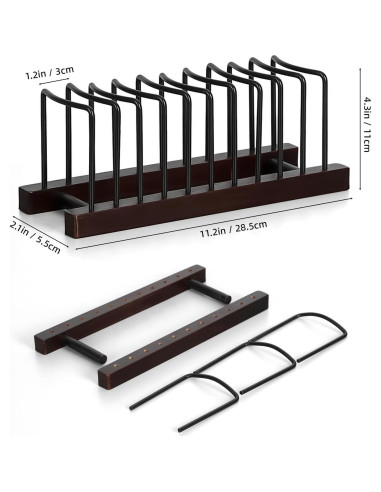 Organizador de Sombreros LOVSTORAGE para 20 Gorras - 2 Set