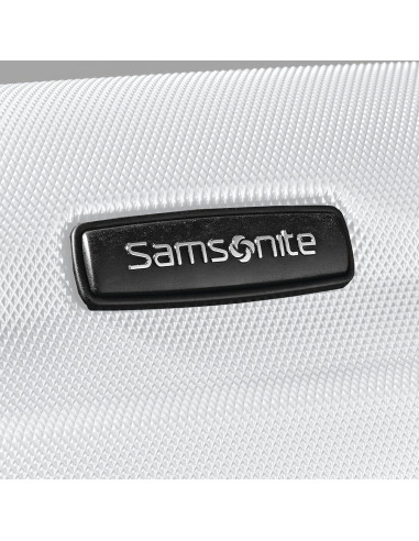 Maleta Dura Expandible Samsonite Omni PC 20" Blanca