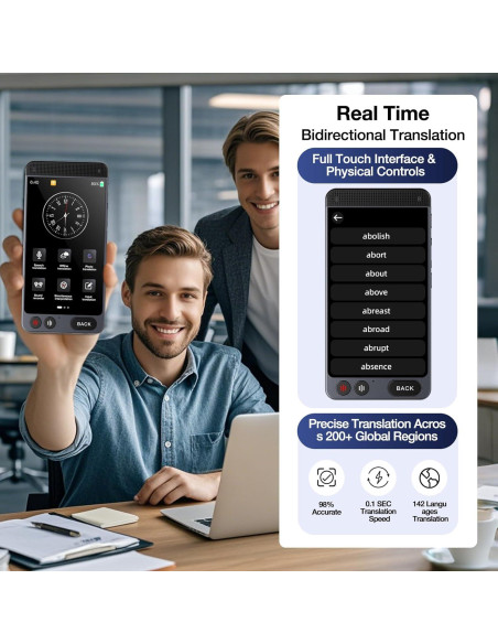 Traductor de Idiomas LULUCKCK Cary-TBD21 142 Idiomas Offline Traductor de Idiomas LULUCKCK Cary-TBD21 142 Idiomas Offline