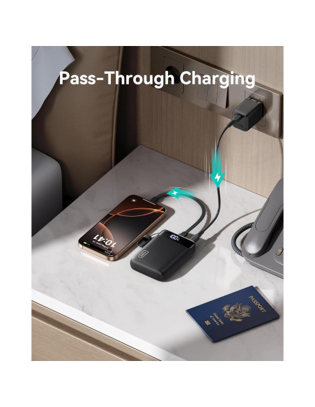 Banco de Energía INIU 20000mAh Carga Rápida 22.5W USB-C Banco de Energía INIU 20000mAh Carga Rápida 22.5W USB-C