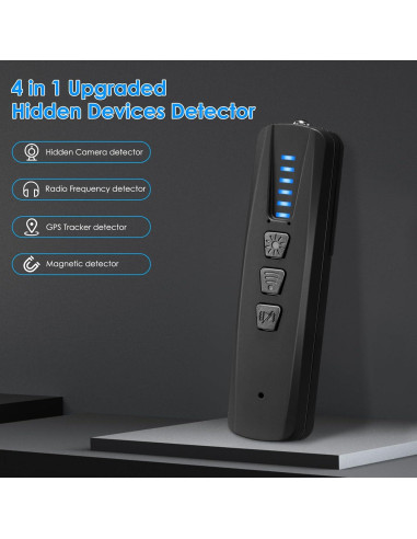 Detector de Cámaras Ocultas y GPS Shenzhen S500 - Inalámbrico