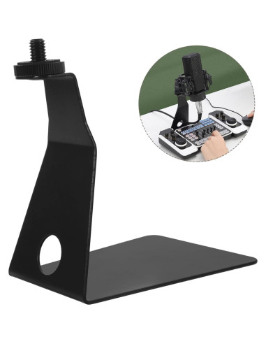 Soporte de Micrófono de Metal BESPORTBLE con Abrazadera para Mesa