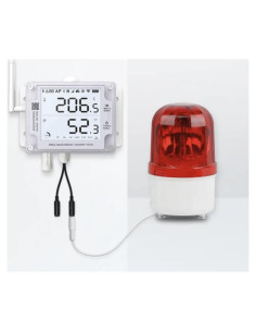 Termómetro Higrómetro WiFi UbiBot GS1-AETH1RS + Sirena