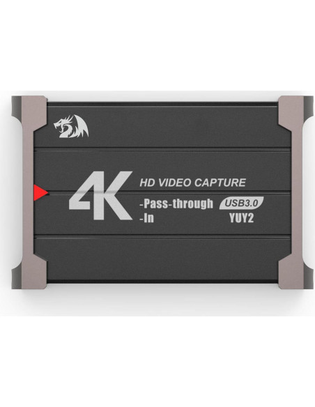 Tarjeta de Captura de Video Redragon VC321 4K HDMI 1080p 60fps Tarjeta de Captura de Video Redragon VC321 4K HDMI 1080p 60fps