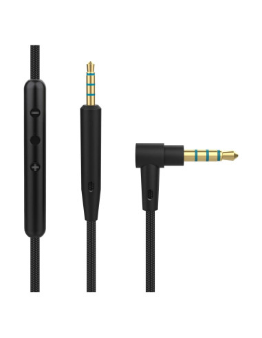 Cable de Audio 2.5mm a 3.5mm Zosvoses con Micrófono 1.5m