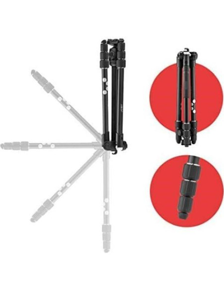 Trípode JOBY RangePod de Aluminio para Viajeros 8kg Trípode JOBY RangePod de Aluminio para Viajeros 8kg