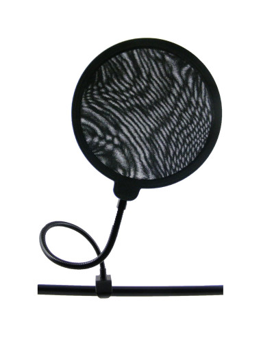 Filtro Pop Bullseye Fidelity - Brazo Flexible 33 cm - Doble Capa