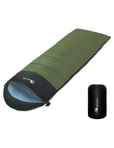 Saco de dormir MOON LENCE ligero impermeable 1.4 kg para acampar