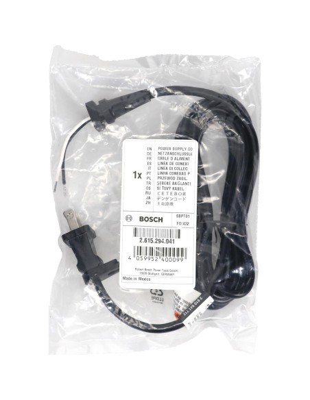 Cable de Suministro Dremel 2615294041 para Herramientas Rotativas Cable de Suministro Dremel 2615294041 para Herramientas Rotativas