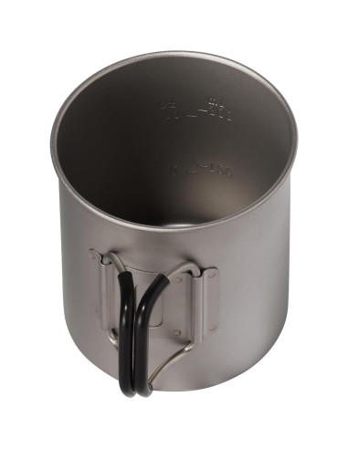 Taza de Camping Ultraligera MSR Titan 450mL Titanio