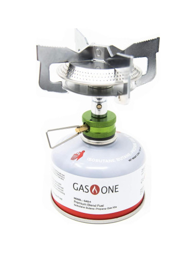 GasOne Combustible Isobutano para Camping 100g - Paquete de 2