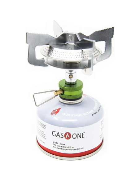 GasOne Combustible Isobutano para Camping 100g - Paquete de 2 GasOne Combustible Isobutano para Camping 100g - Paquete de 2
