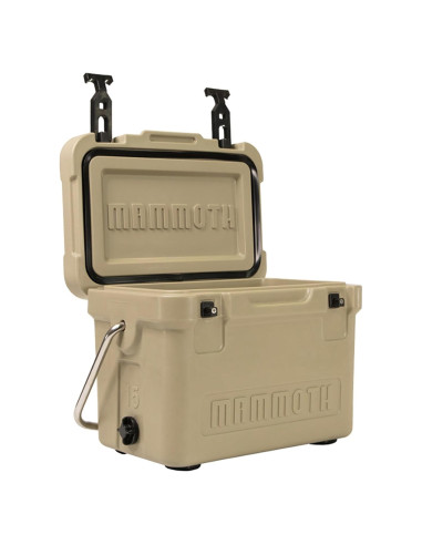 Caja de Hielo Aislada Mammoth Cruiser 15 Beige 11.4L