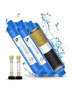 Filtro de Agua Inline Dollate para RV - Paquete de 2, 3996 L