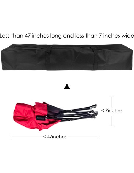 Bolsa de Transporte Linkidea para Silla de Camping 120 cm Bolsa de Transporte Linkidea para Silla de Camping 120 cm