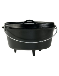 Horno de Campamento Lodge de Hierro Fundido 8 Qt con Tapa