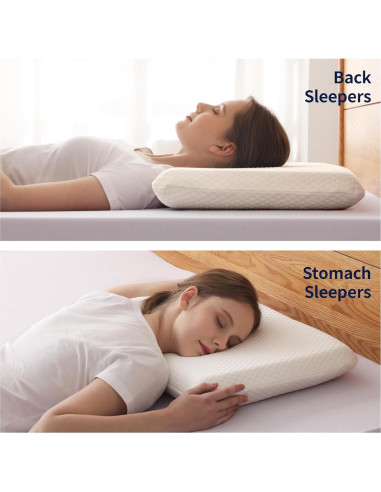 Almohada Plana Ultra Delgada AMICLIBER 6.99 cm Espuma de Memoria