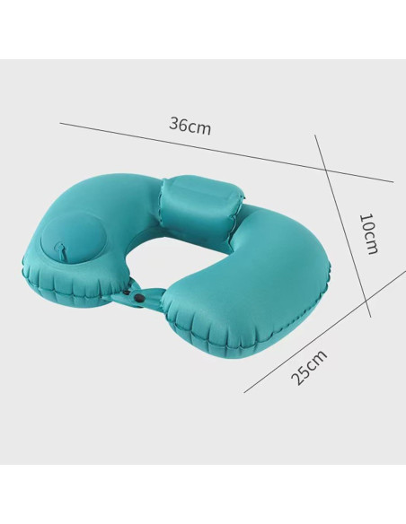 Almohada Inflable Ergonómica Sealjoyous - 2 Piezas para Viaje Almohada Inflable Ergonómica Sealjoyous - 2 Piezas para Viaje