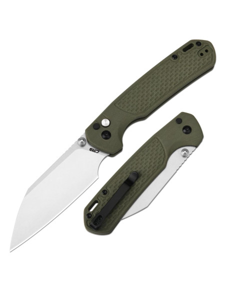 Cuchillo EDC CJRB J1945L Grande Pyrite-Light 21.4 cm Verde Cuchillo EDC CJRB J1945L Grande Pyrite-Light 21.4 cm Verde