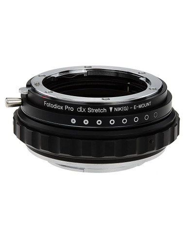 Adaptador Fotodiox DLX Stretch Nikon F a Sony E-Mount con Filtros
