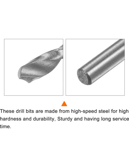 Brocas Extra Largas HARFINGTON 2mm x 120mm para Metal Brocas Extra Largas HARFINGTON 2mm x 120mm para Metal