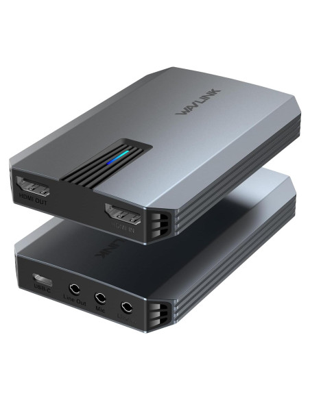 Tarjeta de Captura 4K UHD WAVLINK HG901U, Ultra-Baja Latencia Tarjeta de Captura 4K UHD WAVLINK HG901U, Ultra-Baja Latencia