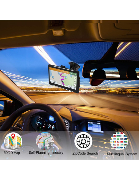 Navegador GPS para Camiones MRSXWPY 7" Actualización de Mapas Navegador GPS para Camiones MRSXWPY 7" Actualización de Mapas