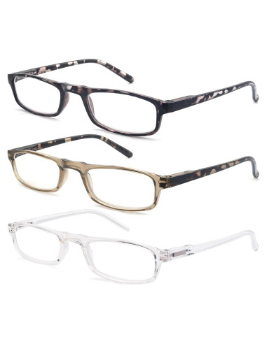 Gafas de Lectura MODFANS para Mujeres y Hombres 1.0x