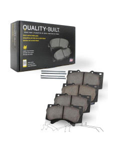 Pastillas de freno delanteras Quality-Built Black Series 1.61kg