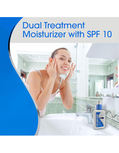 Hidratante Dual Treatment Purpose SPF 10 226.8 g (Paquete de 2)