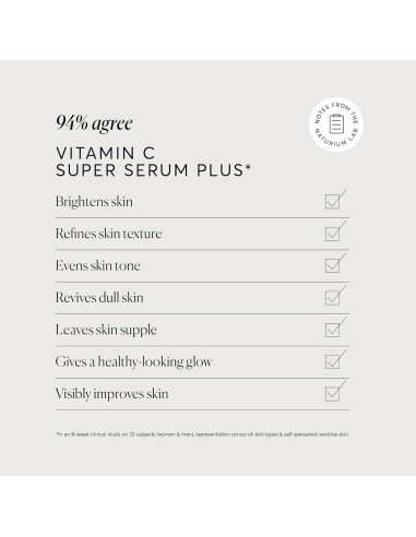 Suero Facial Naturium Vitamina C 28.35 g con Retinol y Ácido Hialurónico