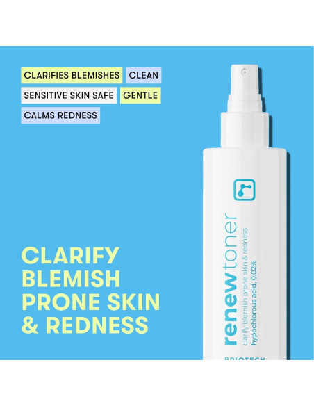 Tónico Facial Briotech Renew 118 ml - Spray de Ácido Hipocloroso Tónico Facial Briotech Renew 118 ml - Spray de Ácido Hipocloroso