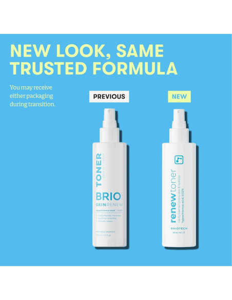 Tónico Facial Briotech Renew 118 ml - Spray de Ácido Hipocloroso Tónico Facial Briotech Renew 118 ml - Spray de Ácido Hipocloroso