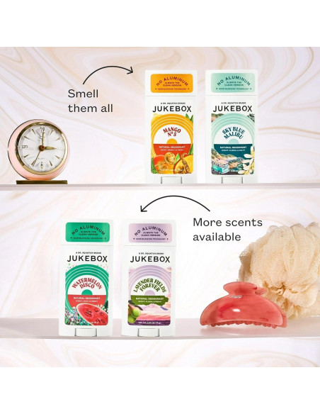Desodorante Natural Jukebox Dr. Squatch 2 Paquete 75g Sin Aluminio Desodorante Natural Jukebox Dr. Squatch 2 Paquete 75g Sin Aluminio