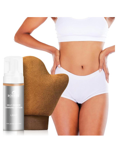 Loción Autobronceadora Genérica 120 ml - Bronceado Natural con Aloe Vera y Coco