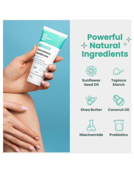 Desodorante Natural Caja de Fantasía con Probioticos Aroma Menta Desodorante Natural Caja de Fantasía con Probioticos Aroma Menta