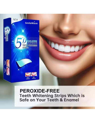 Tiras Blanqueadoras de Dientes SmileWave - 28 Tiras Efectivas