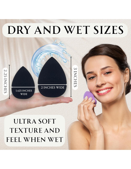 Esponjas de Maquillaje Beauty Blender Sin Látex - 4.45 cm Esponjas de Maquillaje Beauty Blender Sin Látex - 4.45 cm