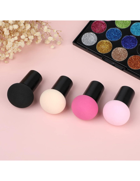 Set de 4 Esponjas de Maquillaje Sibba - Aplicadores Multicolor Set de 4 Esponjas de Maquillaje Sibba - Aplicadores Multicolor