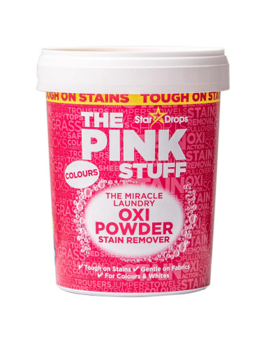 Polvo Quitamanchas Rosa Oxi Stardrops 1kg para Ropa de Color
