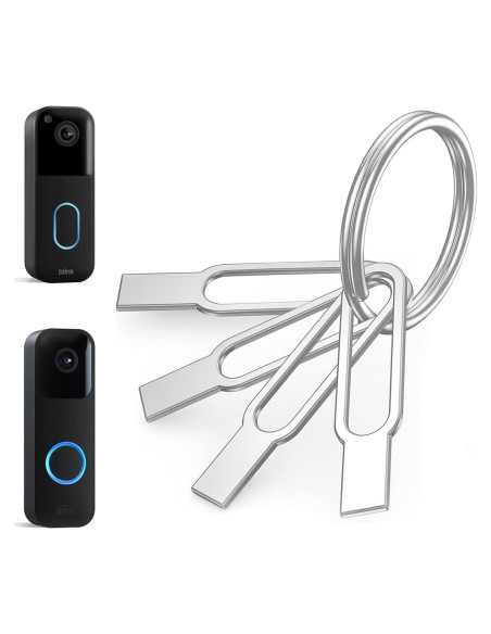 Herramienta de Reemplazo para Timbre Blink - 4 Llaves de Acero Inoxidable Herramienta de Reemplazo para Timbre Blink - 4 Llaves de Acero Inoxidable