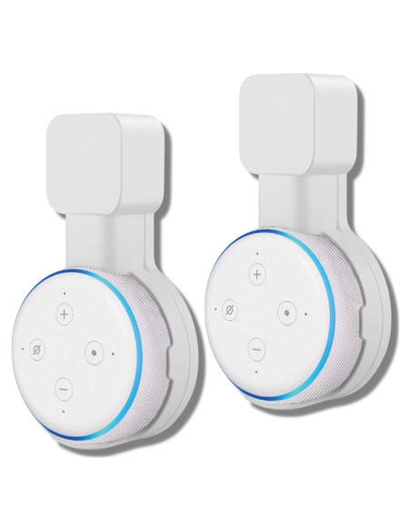 Soporte de Pared Sintron para Altavoz Dot 3 - Blanco, Paquete de 2 Soporte de Pared Sintron para Altavoz Dot 3 - Blanco, Paquete de 2