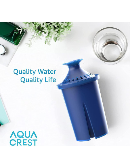 Filtro de Agua AQUA CREST Compatible Brita 3 Unidades Filtro de Agua AQUA CREST Compatible Brita 3 Unidades