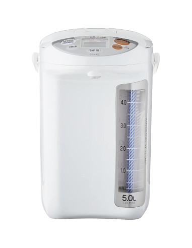 Hervidor y Calentador de Agua Zojirushi Micom 5L Blanco
